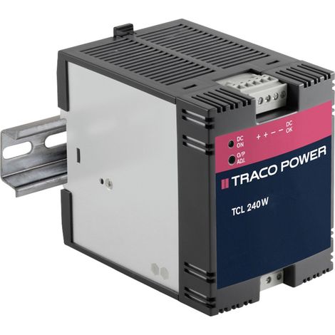 TracoPower TCL 240-124 Hutschienen-Netzteil (DIN-Rail) 24 V/DC 10 A 240 W Anzahl Ausgänge:1 x Inha