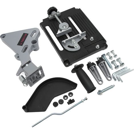 Support universel pour meuleuse d'angle 100 115 125 mm, support de coupe DIY, support fixe de maintien pour meuleuse, étau de guidage pour tronçonneuse à disque, support réglable pour outil rotatif (1/5)