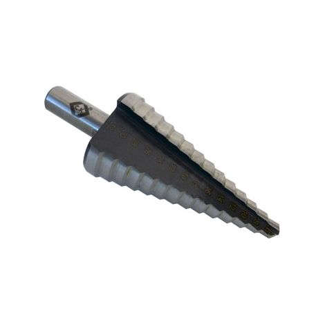 C.K. Broca escalonada T3011 acero rápido HSS 6-32 mm