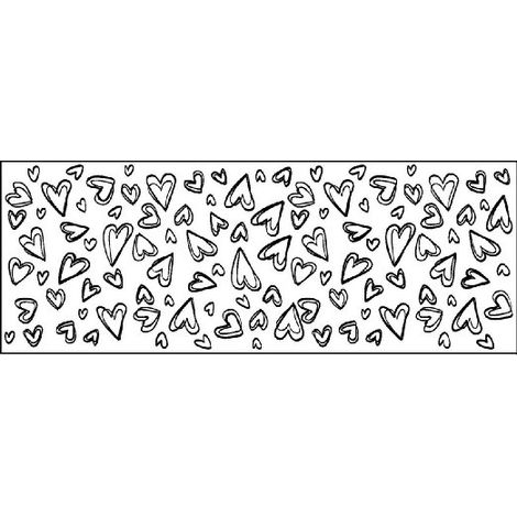 Sello Continuo - Corazones FISKARS