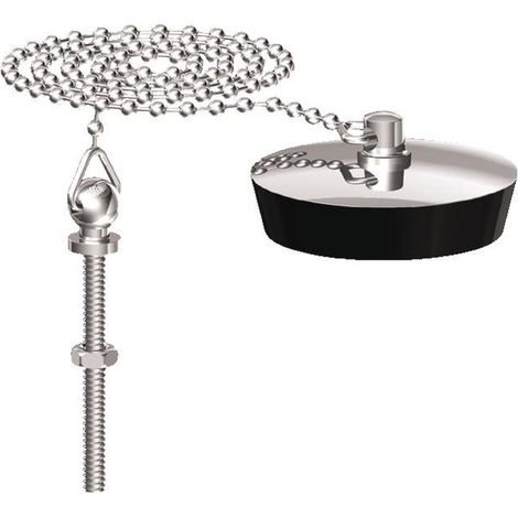 Watts-Industries Waschbeckenstöpsel Edelstahl 35 mm Silber