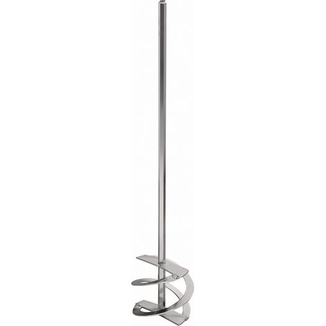 Agitador helicoidal 95mm 500mm 10kg hexagonal, AF 10mm TECWERK (1/2)