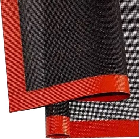 Perforierte Silikon-Backmatte, Silikon-Backmatte, Windbeutelmatte, Silikon-Backmatte, Brotbackmatte, Ofenmatte, Backmatte, 2er-Set, rechtwinklig, 30 x 40 cm (1/5)