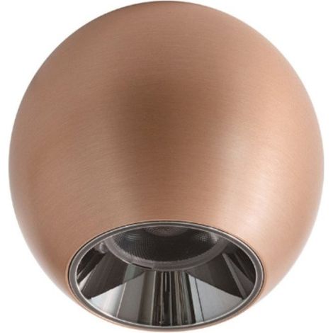 Plafoniera classica gea led gpl393 led alluminio bronzo opaco