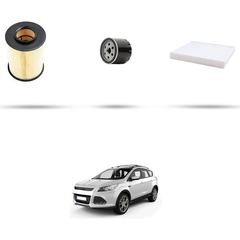 Kit tagliando 3 filtri compatibile con Ford Kuga II 1.5 EcoBoost 134kw dal 2014 (1/5)