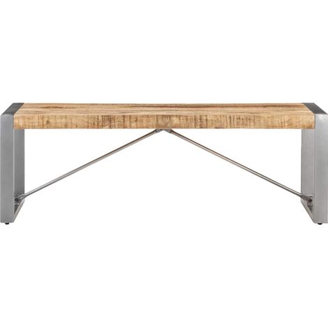 Maison Exclusive - Table basse 120x60x40 cm Bois de manguier brut (1/5)