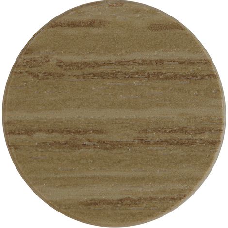 TIMCO Self-Adhesive Screw Cover Caps Odessa Oak - 13mm (1/2)