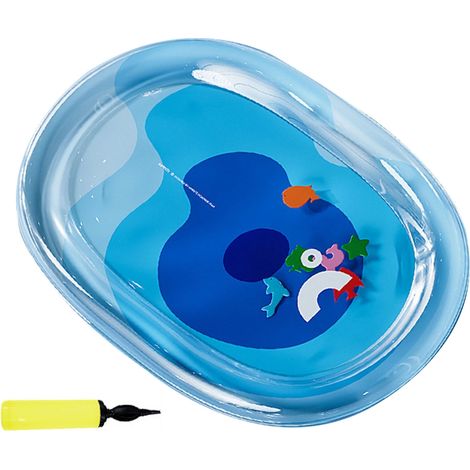 Tapis rafraîchissant gonflable pour animaux de compagnie par temps chaud, conception en PVC épais, tapis d'eau résistant aux griffures pour chiens, chats et petits animaux