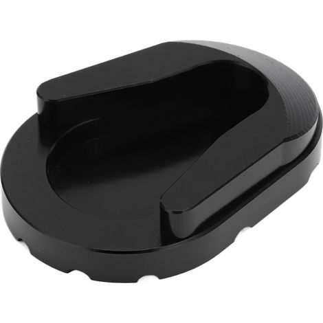 Support d'élargissement de béquille moto, plaque prolongatrice de pied latéral, remplacement pour Vespa Sprint 150 2013-2020, noir (1/5)