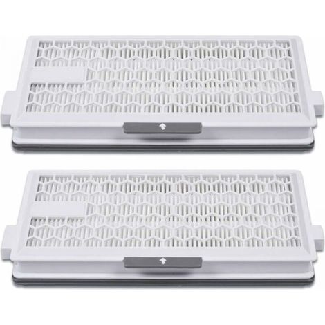 2er-Pack Airclean Plus 50 HEPA-Filter für Miele Complete C3 Powerline Staubsauger, S8340 - Air Clean SF-HA 50