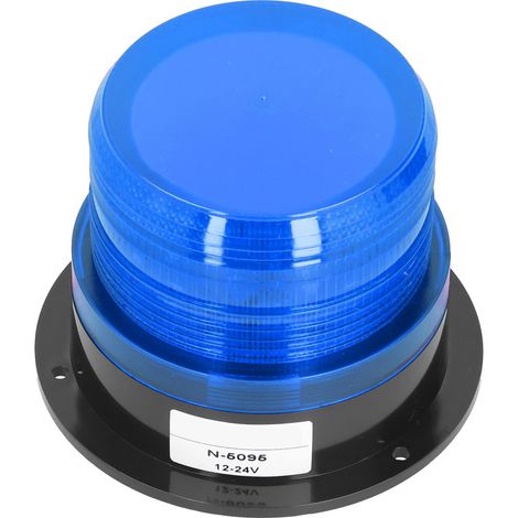 Balises LED étanches clignotantes d'avertissement bleues pour voitures camions autobus scolaire (1/5)