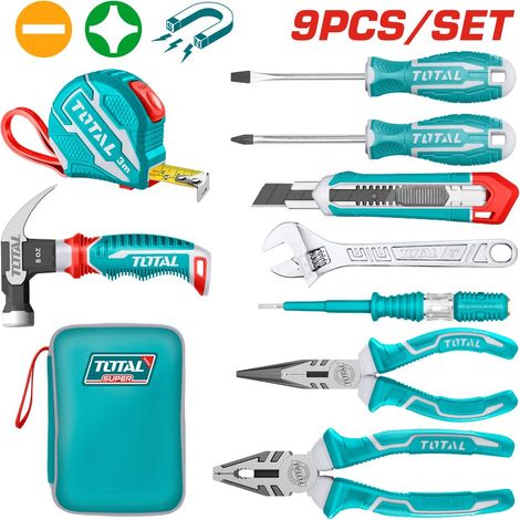 Set compatto da utensili manuali con borsa (1/5)