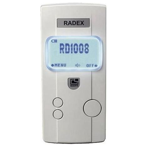 RADEX RD1008 - Détecteur de radioactivité (compteur Geiger, dosimètre de poche Haute précision 0.05 à 999 µSv/h) Beta, Gamma et X (1/4)