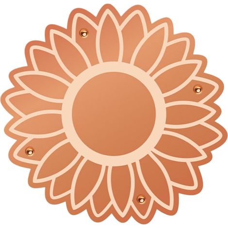 für Vogeltränke Universelle sichere Blumenform Platte