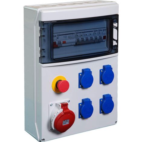 Digital Electric Coffret de chantier robuste ABS IP65