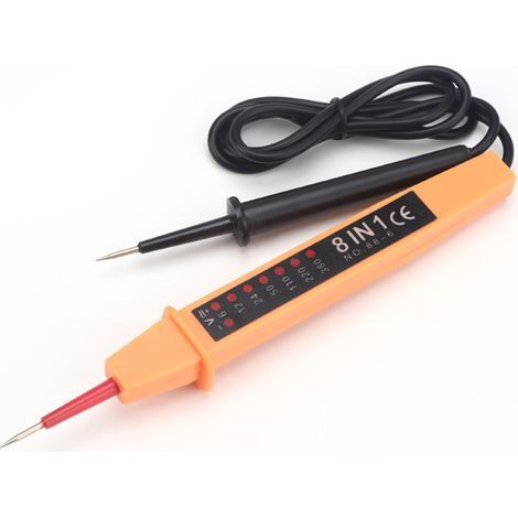 8-in-1 Voltage Tester Tool - AC/DC 6-380V Electrical Tester (1/4)