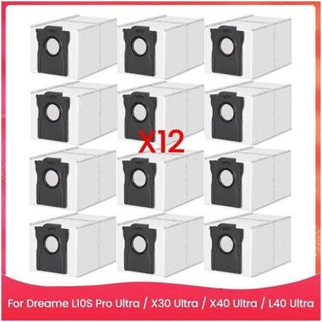 Sacs d'aspirateur pour aspirateur Dreame L10S Pro Ultra / X30 Ultra / X40 Ultra / L40 Ultra (réparation) (1/5)