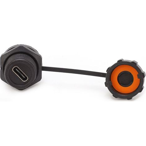 Connecteur USB étanche femelle à monter sur panneau E10TPC (1/5)