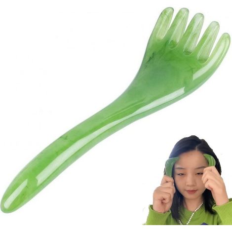 Massageur Du Cuir Chevelu Gua Sha Back Massager Head Scratch Scratcher Protable Masser La Tête Du Spa Pour La Relaxation Profonde, Cadeaux Pour Maman Et, Peut Être Utilisé Sur Chaque Partie Du Corps (1/5)