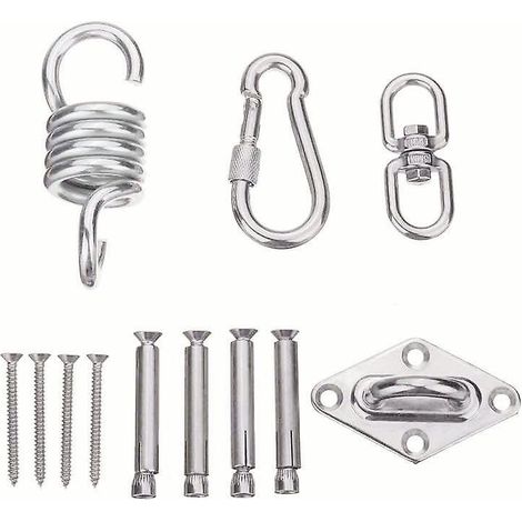 acier Inoxydable Cintre Pour Poutre En Bois Robuste 200 Kg Capacit Parfaite Pour Chaise Suspendue Hamac Suspendu (1/5)