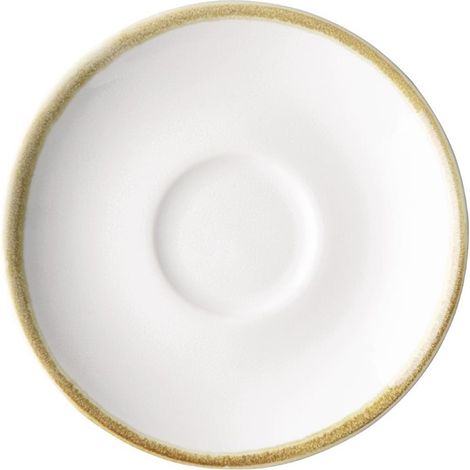 Soucoupes Couleur Craie Pour Tasses À Espresso Kiln 115mm (Lot de 6) - Ref FB987 - Olympia (1/5)