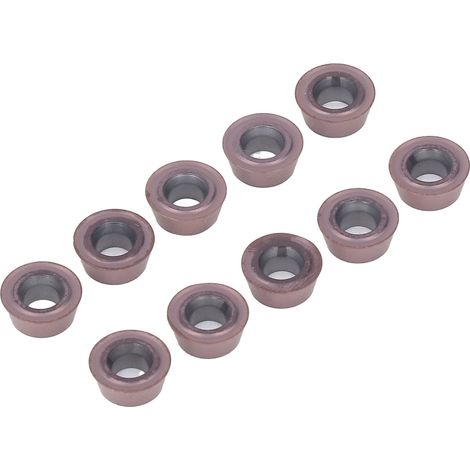 10 beschichtete Hartmetall-Wendeschneidplatten für CNC-Dreh- und Fräsmaschinen (1/5)