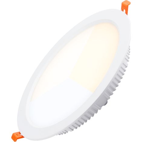 Downlight encastré plafond circulaire  LED 25W CCT Ø190 mm