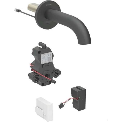 Robinetterie de lavabo Geberit Piave, saillie 170mm, sans (1/2)