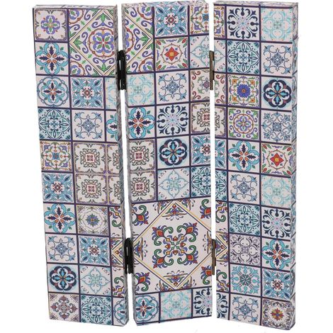 Paravento estampado 3 paneles cerámicos 120,6x2,5xh180,6x2,5xh180 (1/3)