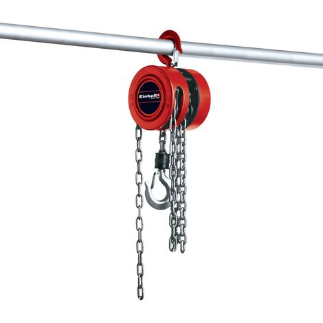 Einhell Palan à chaîne TC-CH 1000 (Force portante : 1000 kg, Hauteur d'élévation : 2,50 m) (1/5)