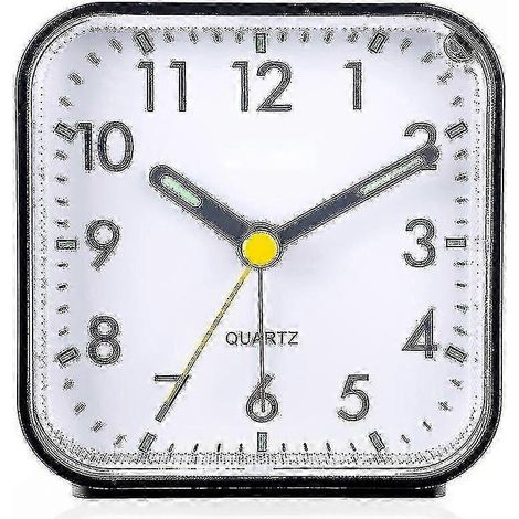 Réveil analogique silencieux avec son doux bip de réveil (1/4)