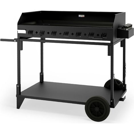 Le Marquier Plancha Pakita 4105 con Carrello Nero Termocopia
