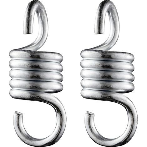 Ressort robuste pour fauteuil suspendu (capacité 1100 lb / 4 pouces) – Crochet à ressort pour balancelle de porche ou de terrasse (1/5)