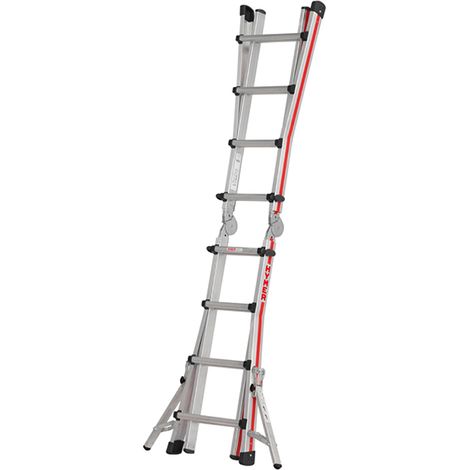 Escabeau double longueur 4.00m déplié et 1.20m pliée. - 4142/4X4 (1/5)