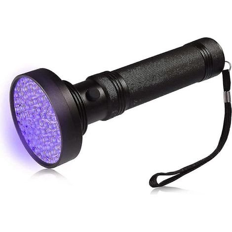 Lampe torche UV LED détecteur de taches d'urine d'animaux domestiques, lumière noire, 100 LED (1/5)