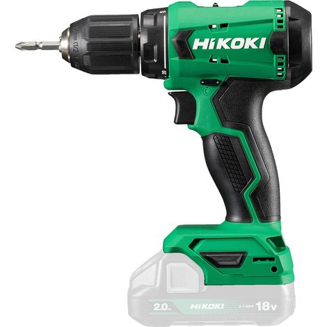 Hikoki DS18DAW4Z taladro atornillador 18V verde y negro