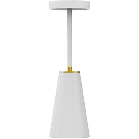 Lampe de table LED sans fil à intensité variable, étanche IP54, 3 températures de couleur, commande tactile, métal + boîtier en PC, pour l'intérieur et l'extérieur, table à manger, table (1/5)