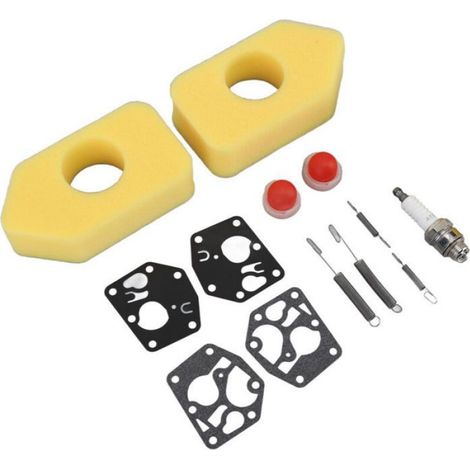 Kit Réparation Moteur - Filtre À Air Membrane Poire Ressort Bougie - Pour Moteur Classic Sprint 3.5-4.5 Cv - 2 Pièces (1/5)