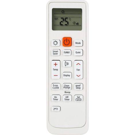 Télécommande Pour Climatiseur - Compatible Avec Modèles Haier YR-HD01 YL-HD04 YR-HD06 YL-HD02 HA-0361 - Remplacement Original - 1 Pièce