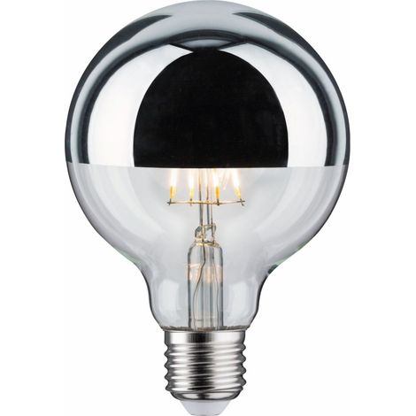 Paulmann 28673 LED EEK F (A - G) E27 Globeform 6.5 W = 48 W Warmweiß (Ø x H) 95 mm x 138 mm 1 St. (1/2)
