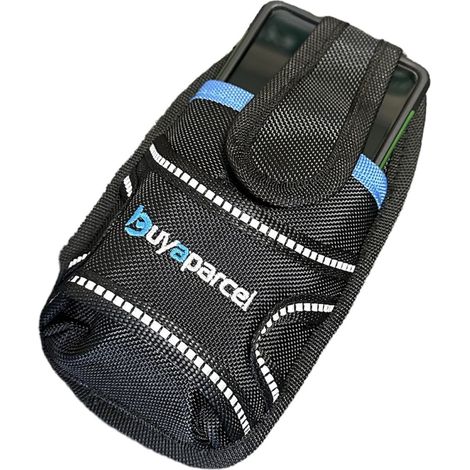 BAP Large Mobile Phone Holder Tool Belt Pouch Black High Vis Fits Iphone Samsung (1/5)