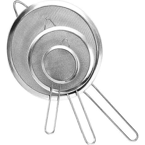 Passoires à thé, passoires et tamis, tamis de cuisine, mailles fines (1/5)