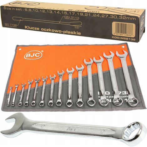 Set di 14 chiavi a forchetta (6-32 mm) /BJC/ (1/5)