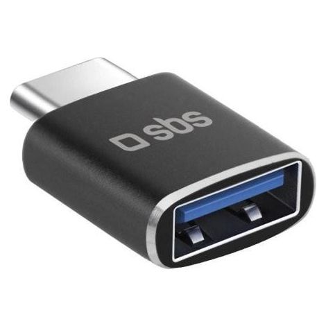 SBS TEADAPTTCUSB Kabeladapter USB-C USB-A Schwarz (1/2)