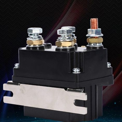 Relais de treuil électrique 12V 600A 4500, adapté aux treuils de VTT. (1/5)