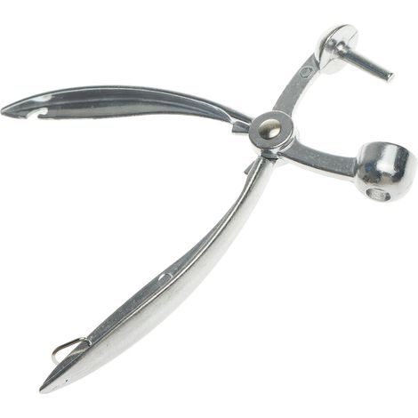 Cherry Pitter - Aluminum Alloy Manual Fruit Stoner for Cherries Olives Chinese Dates - 19 cm - Single Unit (1/5)