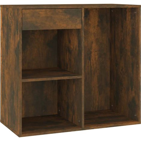 Maison Exclusive - Armario de maquillaje madera color roble ahuma (1/5)