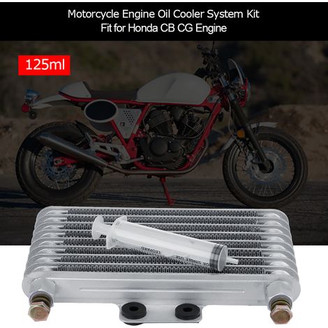 Kit de système de refroidissement d'huile pour moteurs CB CG de motos 125 cm3 (1/5)