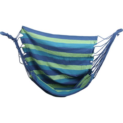 Suspendu Fauteuil Balançoire Toile Épaisse Dormoir Cintré Vert Frais Extérieur Maison Chambre Jardin (1/5)