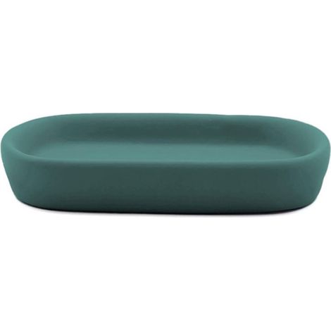 Porte-Savon en Céramique "Ceralia" 13cm Emeraude (1/2)